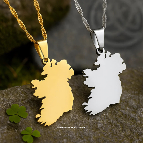 Ireland Outline Necklace