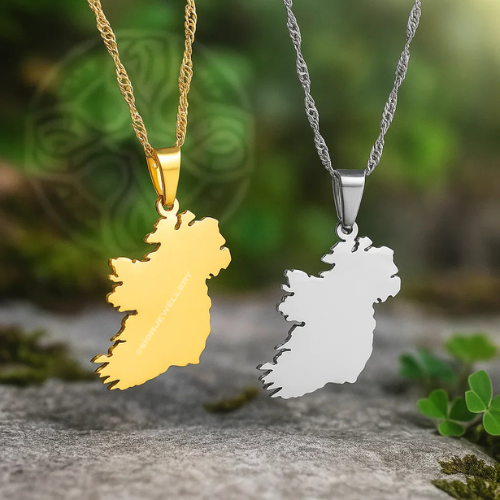 Ireland Outline Necklace