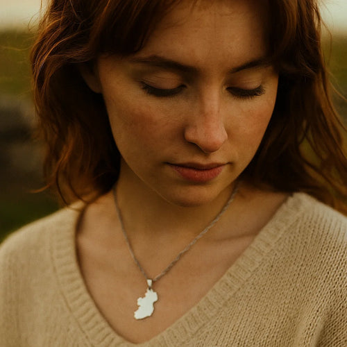 Ireland Outline Necklace