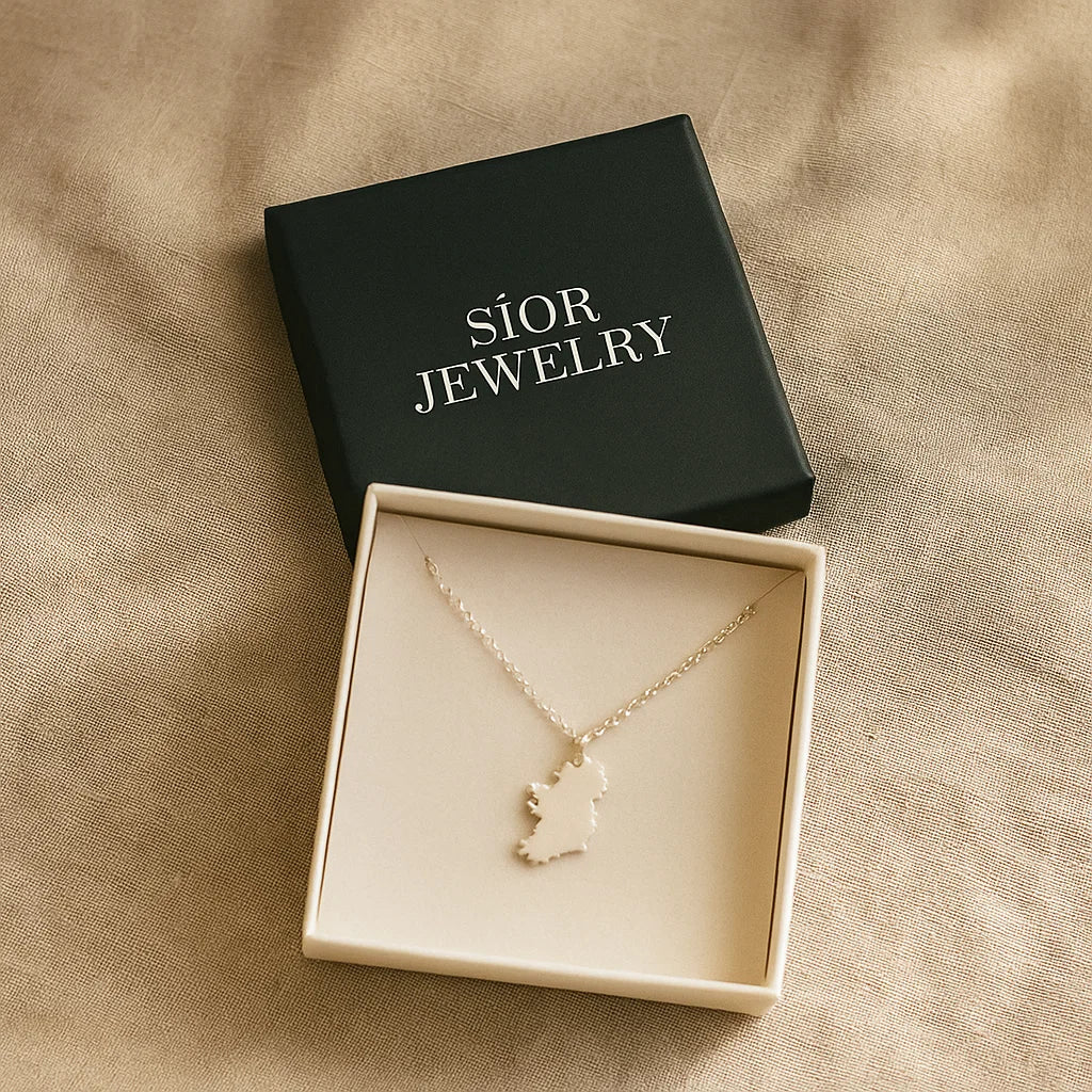 Ireland Outline Necklace